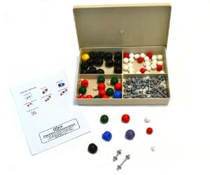 Ward’s introductory molecular model set, 126 pieces