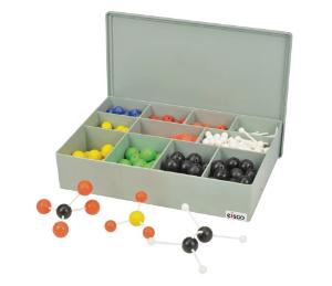 Economy molecular model set junior, 75 atoms