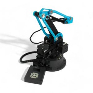 Programmable 4-axis robotic arm