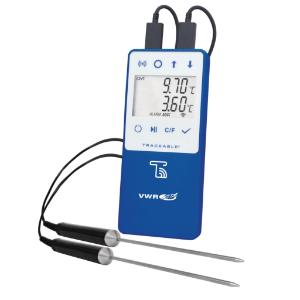 VWR® TraceableLIVE® Wi-Fi Data Logging Refrigerator / Freezer Thermometers with Remote Notification