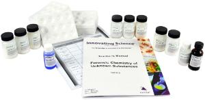 Forensic chemistry of unknown substances - kit spread