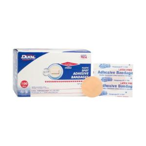 Round spot adhesive bandages