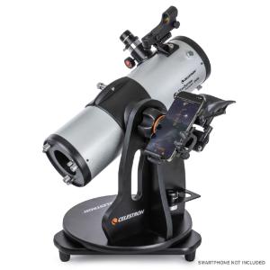 Starsense explorer 114 mm smartphone app-enabled tabletop Dobsonian telescope