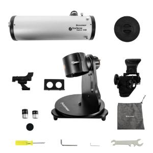 Starsense explorer 114 mm smartphone app-enabled tabletop Dobsonian telescope