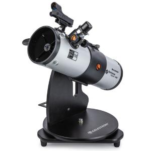 Starsense explorer 114 mm smartphone app-enabled tabletop Dobsonian telescope