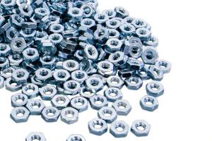 #10 Hex nuts, pkg. 200