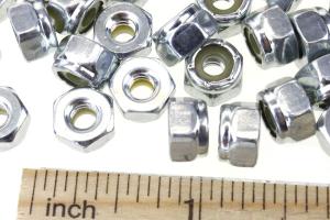 #10 Lock nuts, pkg. 200