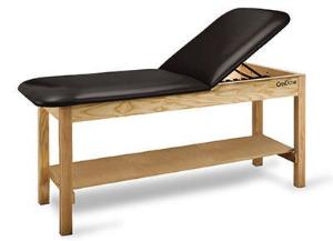 Adjustable Treatment Table with Shelf