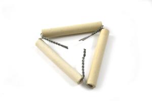 Triangle clay pipe 7.5 cm