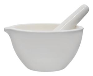 Mortar and pestle porcelain 1500 ml