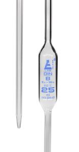 Pipette glass 25 ml class B