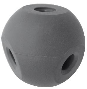 Four Hole Molecular Ball, Grey