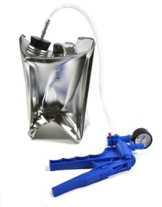 Collapsible Metal Can with Hand Pump and Stopper