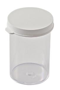 Snap Cap Containers, Polystyrene, Dynalon