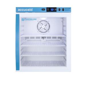 Pharma-vaccine series refrigerator with glass doors, 1 cu.ft.