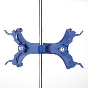 Double Buret Clamp with Vinylized Jaws