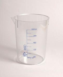 Printed graduations beakers, PMP