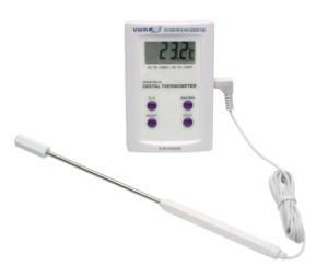 VWR® Calibrated Electronic Thermometers with Stainless Steel Probe