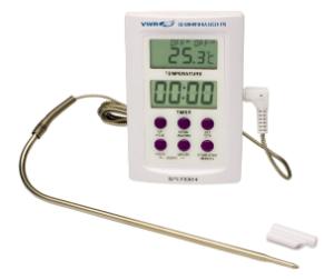 VWR® Calibrated Electronic Thermometers with Stainless Steel Probe