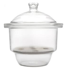 Desiccator with knob cover