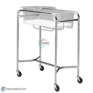 Stainless steel bassinet