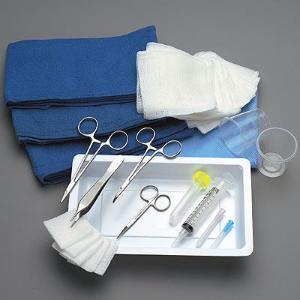 Minor Laceration Tray, Disposable Grade, Sklar®