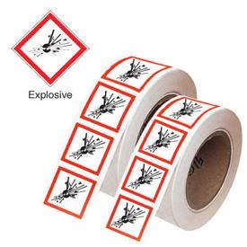 GHS Label Rolls "Mini Pictograms"