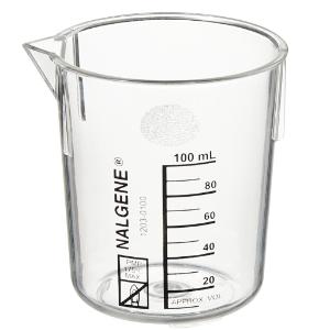 PMP griffin low-form plastic beakers