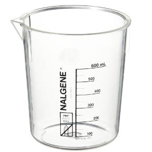 PMP griffin low-form plastic beakers