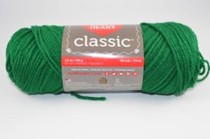 Yarn green skein acrylic