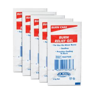 Burn relief gel