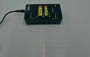 Laser ray box, electronic