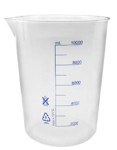 Polypropylene beaker 10000 ml