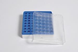 Microcentrifuge tube storage boxes