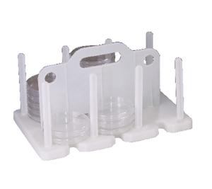 Polypropylene Petri Dish Rack