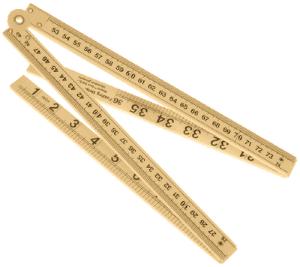 Folding Meter Stick