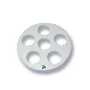 Desiccator plate porcelain large holes