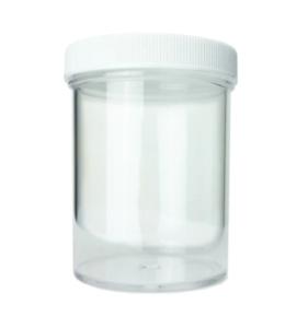 Plastic jar 8 oz