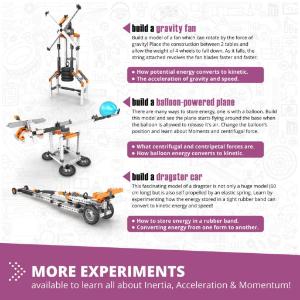 Engino stem newtons laws inertia/energy