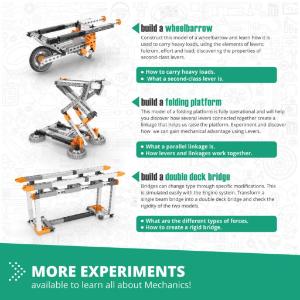 Engino stem mechanics levers/link/struct