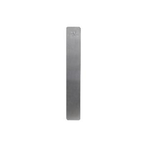 Electrode strip aluminium 127×19×1.2 mm