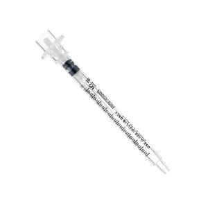 Safety insulin syringe