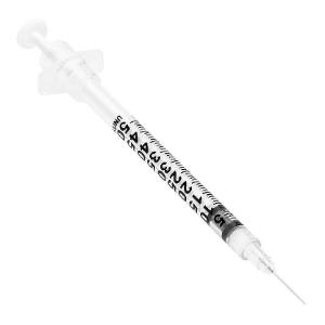 Safety insulin syringe