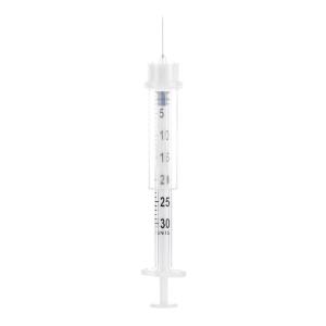 Safety insulin syringe