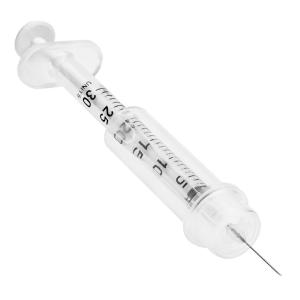 Safety insulin syringe