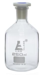 Reagent bottles with polypropylene stopper, narrow mouth