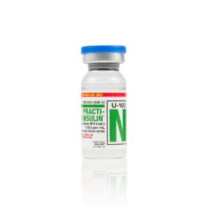 Practi-nph insulin vial