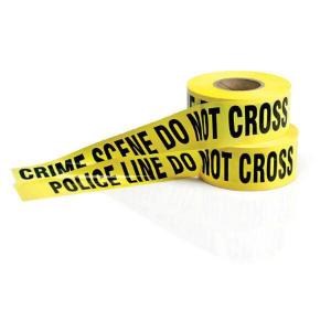 Crime scene tape