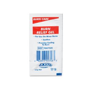 Burn gel sachet for minor burns CS 600