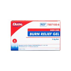 Burn gel sachet for minor burns CS 600